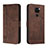 Leather Case Stands Flip Cover Holder H01X for Xiaomi Redmi Note 9