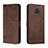 Leather Case Stands Flip Cover Holder H01X for Xiaomi Redmi Note 9 Pro