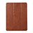 Leather Case Stands Flip Cover Holder H02 for Apple iPad Pro 10.5 Brown