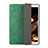 Leather Case Stands Flip Cover Holder H02 for Apple New iPad 9.7 (2017) Green