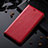 Leather Case Stands Flip Cover Holder H02P for Apple iPhone 11 Pro Max Red