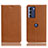 Leather Case Stands Flip Cover Holder H02P for Motorola Moto Edge S30 5G