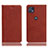 Leather Case Stands Flip Cover Holder H02P for Motorola Moto G50 5G