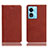 Leather Case Stands Flip Cover Holder H02P for Oppo A78 5G