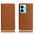 Leather Case Stands Flip Cover Holder H02P for Oppo A78 5G