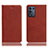 Leather Case Stands Flip Cover Holder H02P for Oppo K9S 5G