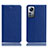 Leather Case Stands Flip Cover Holder H02P for Xiaomi Mi 12 Lite 5G Blue