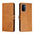 Leather Case Stands Flip Cover Holder H02X for OnePlus Nord N200 5G