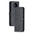 Leather Case Stands Flip Cover Holder H02X for Xiaomi Mi 10i 5G Black