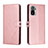 Leather Case Stands Flip Cover Holder H02X for Xiaomi Poco M5S