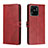 Leather Case Stands Flip Cover Holder H02X for Xiaomi Redmi 10C 4G