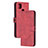 Leather Case Stands Flip Cover Holder H02X for Xiaomi Redmi 9C Red