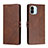 Leather Case Stands Flip Cover Holder H02X for Xiaomi Redmi A1