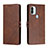 Leather Case Stands Flip Cover Holder H02X for Xiaomi Redmi A1 Plus