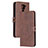 Leather Case Stands Flip Cover Holder H02X for Xiaomi Redmi Note 9