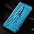 Leather Case Stands Flip Cover Holder H03P for Motorola Moto Edge S Pro 5G Sky Blue