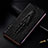 Leather Case Stands Flip Cover Holder H03P for Motorola Moto G62 5G Black