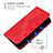 Leather Case Stands Flip Cover Holder H03X for OnePlus Nord CE 5G