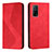 Leather Case Stands Flip Cover Holder H03X for Xiaomi Mi 10T Pro 5G Red