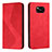 Leather Case Stands Flip Cover Holder H03X for Xiaomi Poco X3 Pro Red