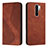 Leather Case Stands Flip Cover Holder H03X for Xiaomi Redmi 9 Prime India