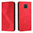 Leather Case Stands Flip Cover Holder H03X for Xiaomi Redmi Note 9 Pro Max Red