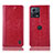 Leather Case Stands Flip Cover Holder H04P for Motorola Moto Edge S30 Pro 5G Red