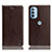 Leather Case Stands Flip Cover Holder H04P for Motorola Moto G31