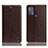 Leather Case Stands Flip Cover Holder H04P for Motorola Moto G50