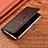 Leather Case Stands Flip Cover Holder H04P for Samsung Galaxy S25 Plus 5G