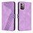 Leather Case Stands Flip Cover Holder H04X for Nokia G21 Purple