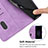 Leather Case Stands Flip Cover Holder H04X for Vivo Y20s