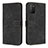 Leather Case Stands Flip Cover Holder H04X for Xiaomi Poco M3 Black