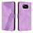 Leather Case Stands Flip Cover Holder H04X for Xiaomi Poco X3 Pro Purple