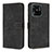 Leather Case Stands Flip Cover Holder H04X for Xiaomi Redmi 10C 4G Black