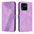 Leather Case Stands Flip Cover Holder H04X for Xiaomi Redmi 10C 4G Purple
