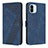 Leather Case Stands Flip Cover Holder H04X for Xiaomi Redmi A1 Blue