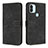 Leather Case Stands Flip Cover Holder H04X for Xiaomi Redmi A1 Plus Black
