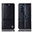 Leather Case Stands Flip Cover Holder H05P for Motorola Moto Edge X30 5G Black