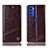 Leather Case Stands Flip Cover Holder H05P for Motorola Moto G51 5G