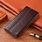 Leather Case Stands Flip Cover Holder H05P for Motorola Moto G60