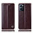 Leather Case Stands Flip Cover Holder H05P for Oppo Reno7 5G