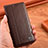Leather Case Stands Flip Cover Holder H05P for Samsung Galaxy S21 FE 5G