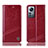 Leather Case Stands Flip Cover Holder H05P for Xiaomi Mi 12 Pro 5G Red