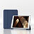 Leather Case Stands Flip Cover Holder H06 for Apple iPad 10.2 (2020) Blue