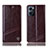 Leather Case Stands Flip Cover Holder H06P for Oppo Find X5 Lite 5G