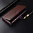 Leather Case Stands Flip Cover Holder H07P for Motorola Moto G100 5G