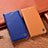 Leather Case Stands Flip Cover Holder H07P for Motorola Moto G41