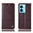 Leather Case Stands Flip Cover Holder H07P for Oppo A58 5G