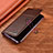 Leather Case Stands Flip Cover Holder H07P for Oppo Reno9 5G